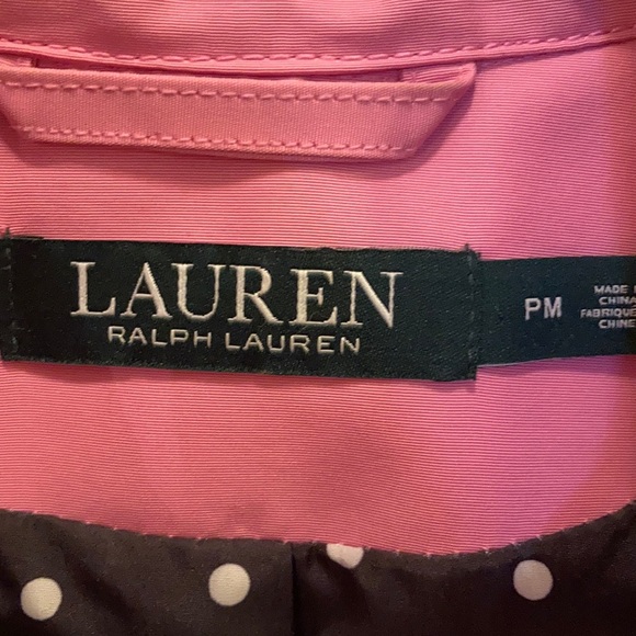 Ralph Lauren Double Breasted Belted Trench Coat - Picture 3 of 7